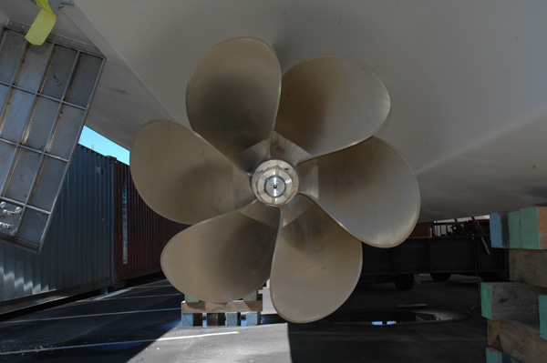 Superyacht Satu Propeller