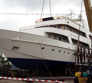 The 39m superyacht Megaway 128 successfully completes her sea trials