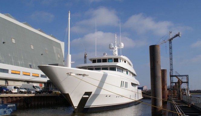 The launch of the Icon superyacht Maidelle