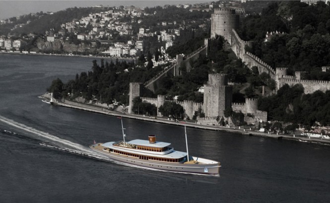 VIP Tour Boat ISTANBUL by Baris Yurek Naval Architecture and Yacht Design
