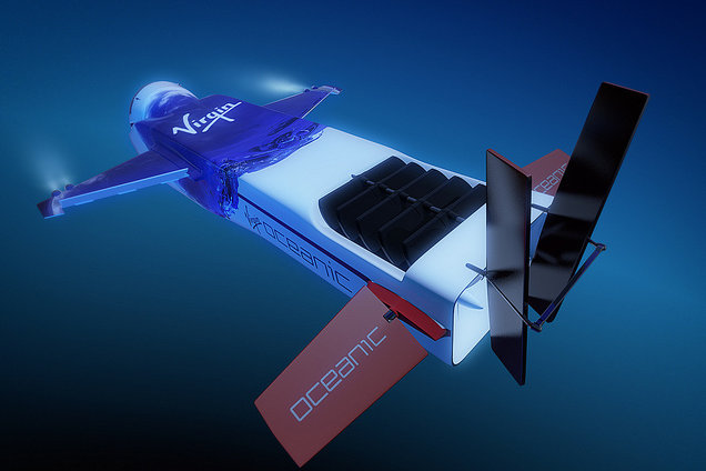 Virgin Oceanic luxury superyacht submarine Credit Virgin Oceanic