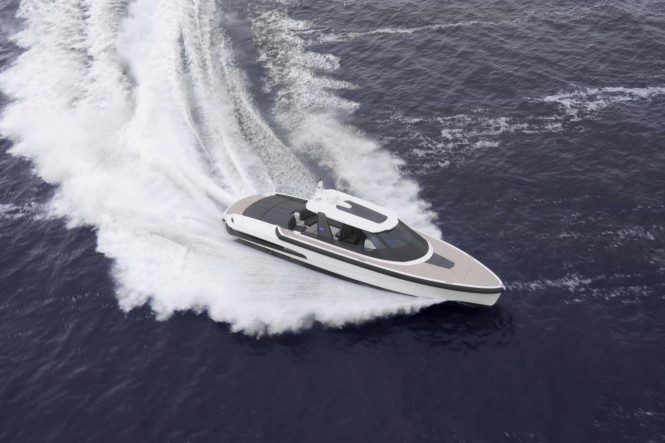 Vripack designed Ribbon 45 SC yacht tender by Ribbon Yachts