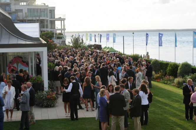 White Label Champagne Lanson will be enjoyed at many of Aberdeen Asset Management Cowes Week's social event