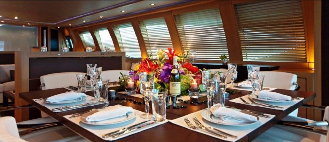 Yacht Natalia - Dining