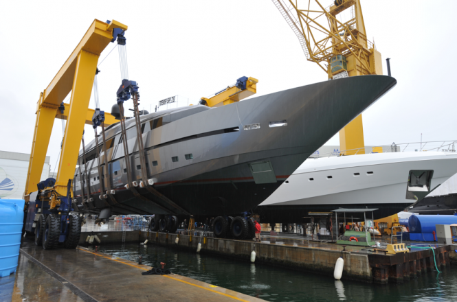 111 superyacht - 7th 40 Alloy yacht launched by Sanlorenzo