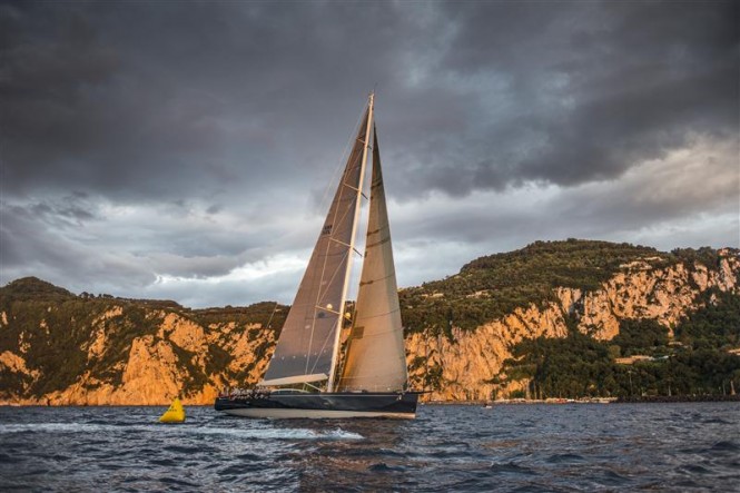 112ft superyacht Nilaya Photo by Rolex/Kurt Arrigo