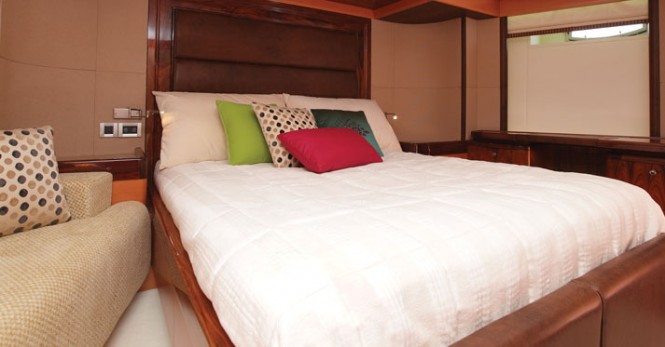 30.78m Gulf Craft superyacht Majesty 101 Double Guest Stateroom