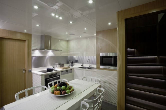 31.7m motor yacht AD5 Galley