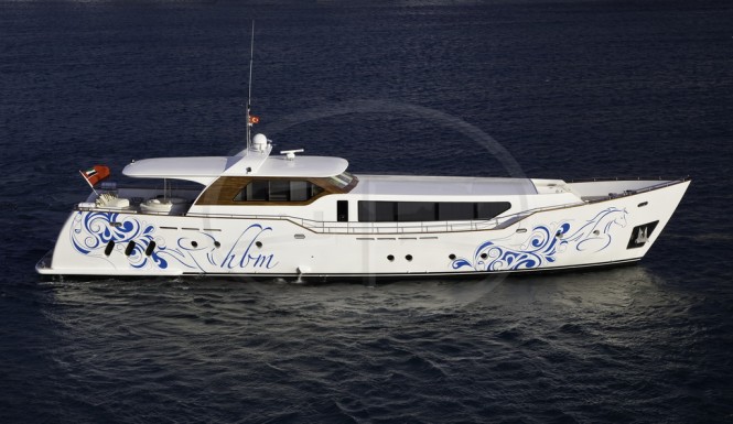 31.7m motor yacht AD5 by Agantur Yachting