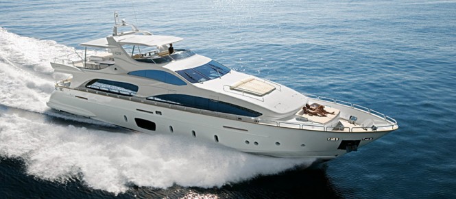 31m motor yacht Azimut Grande 105