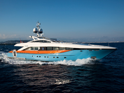 37m luxury yacht Aurelia by Heesen Yachts
