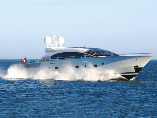 38m motor yacht Shooting Star by Danish Yachts