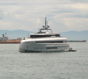 H2 designed Reverse Bow motor yacht BILGIN 132 by Bilgin Yachts launched