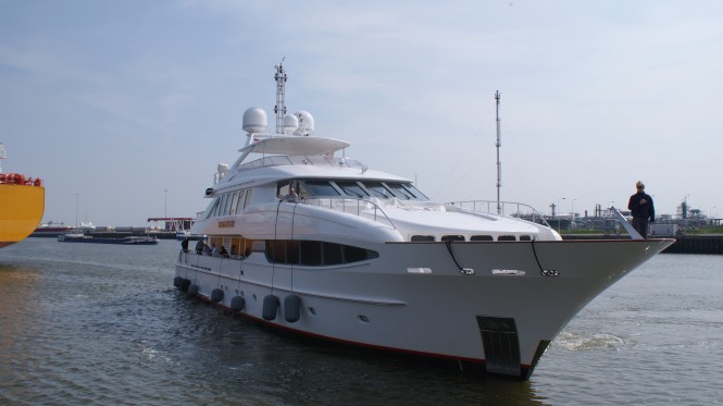 41m luxury motor yacht Seven Sins by Heesen Yachts