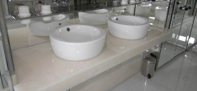 44.5m luxury motor yacht Bliss by Heesen Yachts - Image courtesy of Superyacht Interiors Mallorca