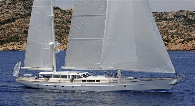 44.8m sailing yacht Timoneer by Vitters Shipyard