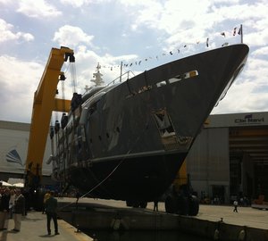 46m Rossinavi superyacht 2 Ladies (hull FR025) launched