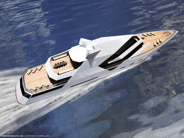 68m motor yacht Hercule by Aeronautiq
