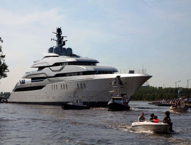 77.7m Feadship luxury motor yacht Tango
