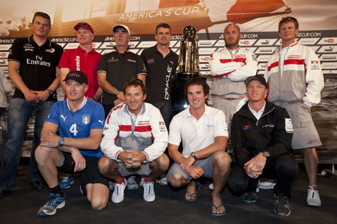 ACWS trophy discolsed at skippers press conference