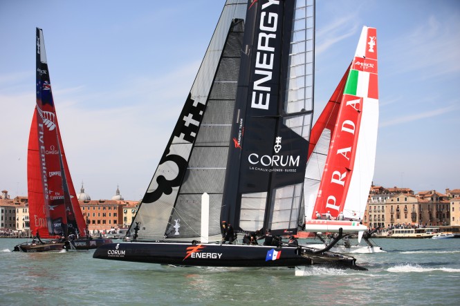 America's Cup World Series Venice 2012 - Racing Day 2 Credit: ACEA 2012/ Photo : Gilles Martin-Raget