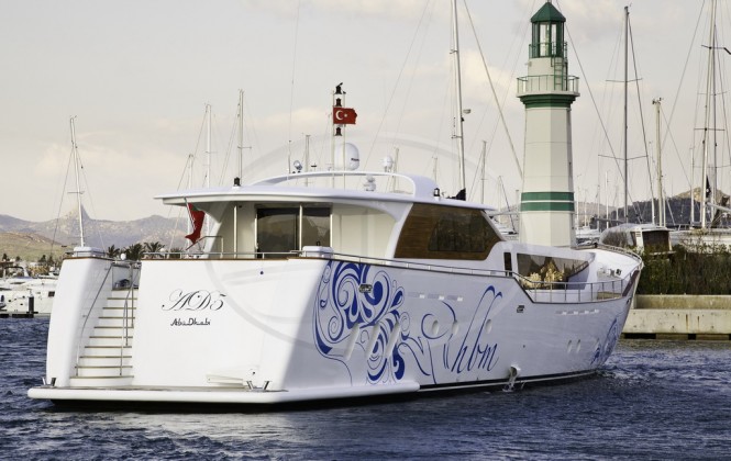 AD5 superyacht - rear view