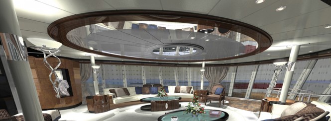 AGAT superyacht - Image courtesy of her designer H2 Yacht Design