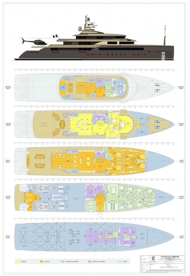 Another 72m motor yacht concept by Codecasa Another 72m motor yacht concept by Codecasa