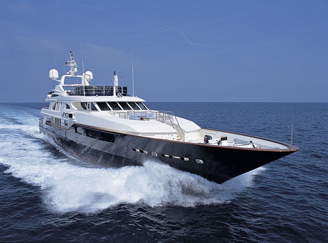 Benetti charter yacht JO