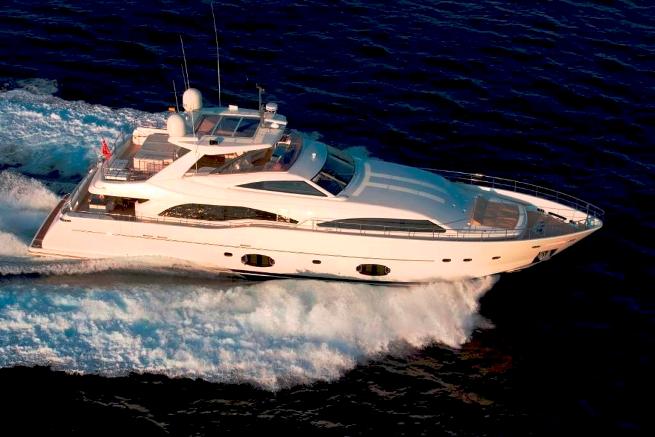 Charter Yacht INSPIRATION B - From The Air
