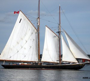 49m sailing yacht BLUENOSE II by Smith & Rhuland to be fitted with a new C12500 Capstan by Seaway Powell Marine