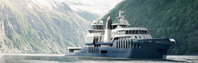 Claydon Reeves designed superyacht COSMOS