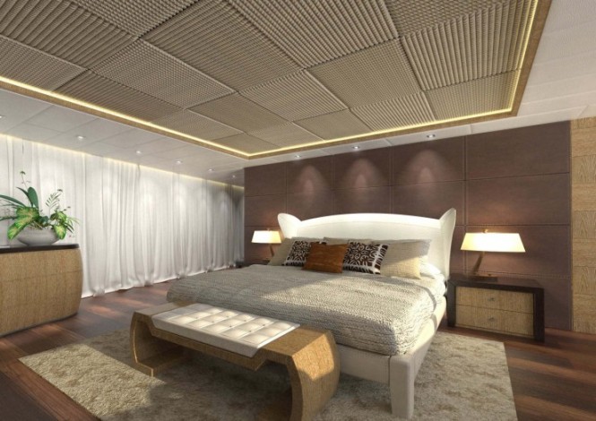 Cosmo 50 Explorer superyacht Owner Cabin