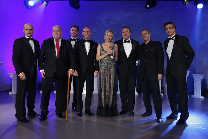 Heesen Yachts at the World Superyacht Awards 2012 with Neptune Trophy