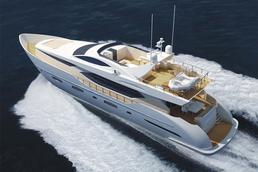 Iag Yachts Sold The First 100ft Superyacht Launched In China Motor Yacht Electra Yacht Charter Superyacht News