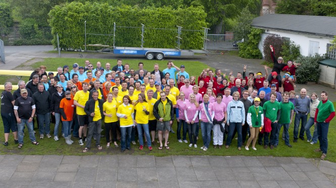 Lurssen Rowing Regatta - group picture Lurssen Rowing Regatta - group picture