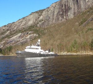 36m Balk ice going explorer yacht LARS (ex Zeemeeuw) designed by Felix Buytendijk Yacht Design