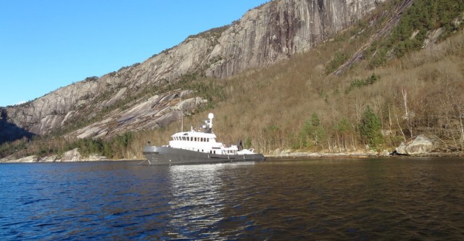 Luxury motor yacht Lars (ex Zeemeeuw)in Norway