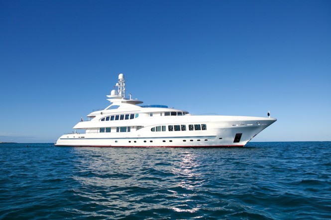 Luxury motor yacht Project California - Image credit to Heesen Yachts