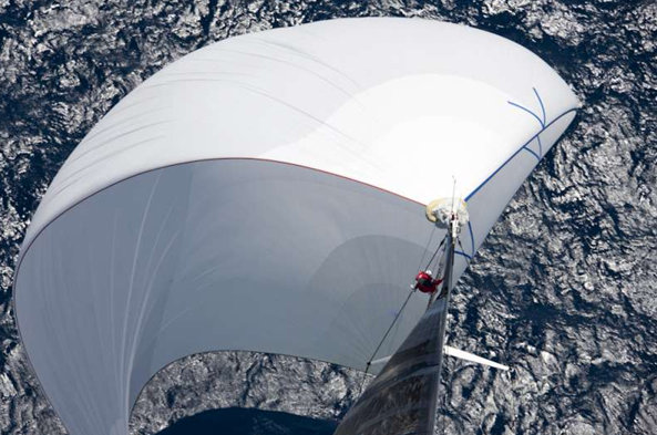 Luxury sailing yacht Zefira in the Loro Piana Superyacht Regatta 2011 Photo by Carlo Borlenghi