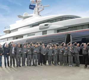 Traditional Dutch send-off for the NIRVANA superyacht