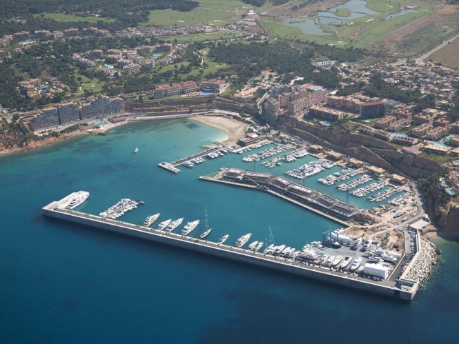 Mallorca´s superyacht marina Port Adriano