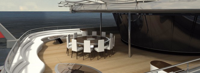 Motor Yacht AGAT constructed at Sevmash - Image courtesy of her designer H2 Yacht Design Motor Yacht AGAT constructed at Sevmash - Image courtesy of her designer H2 Yacht Design