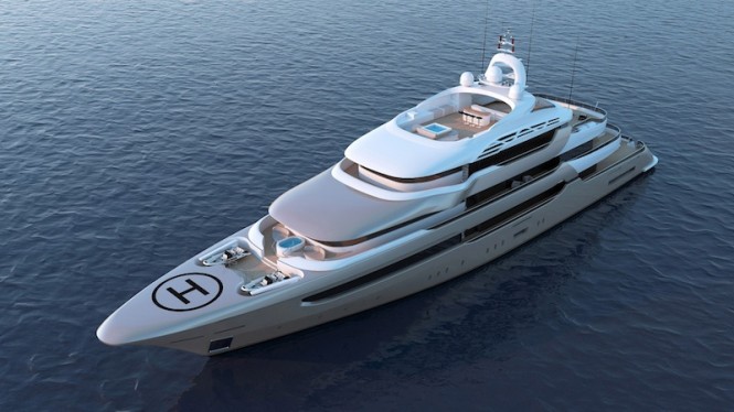 Motor Yacht Pro Golden Project by Proteksan Turquoise