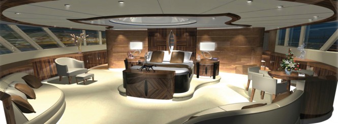 Motor yacht AGAT - Image courtesy of her designer H2 Yacht Design Motor yacht AGAT - Image courtesy of her designer H2 Yacht Design