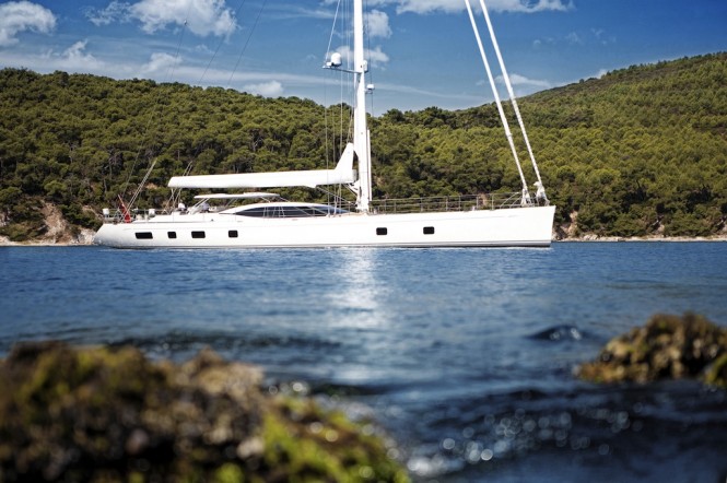 Oyster 100 SARAFIN Yacht - Image courtesy of Oyster Marine