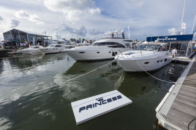 Princess Yachts at SCIBS 2012
