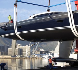 The first SW 102 DS sailing yacht ALMAGORES II by Southern Wind launched