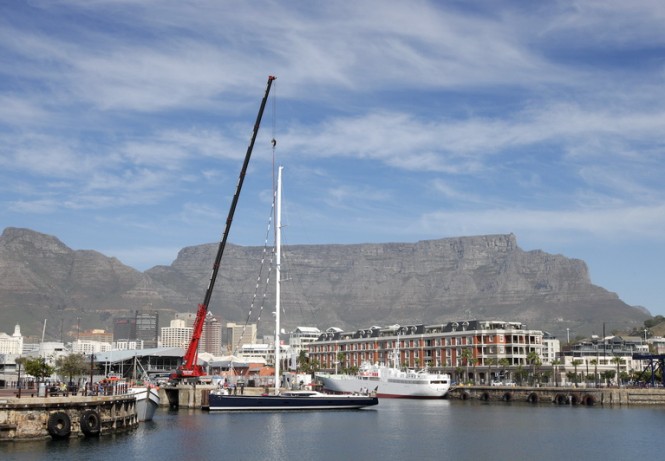 Sailing yacht Almagores II by Southern Wind in Cape Town