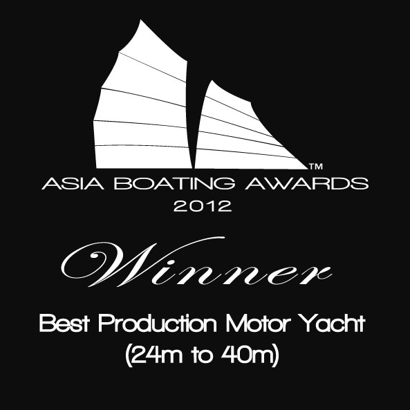 Sunseeker 28 Metre yacht awarded at Asia Boating Awards 2012